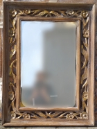Specchio cornice a fiori intarsiati - L' ALLORO di Mariani Laura