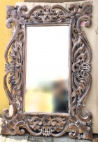 Specchio cornice intarsiata - L' ALLORO di Mariani Laura