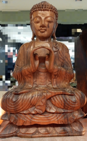 BUDDHA SU FIOR DI LOTO - L' ALLORO di Mariani Laura