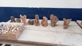RADICI DI LEGNO FOSSILE - L' ALLORO di Mariani Laura